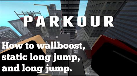 Wall Boost In Roblox Hack Parkour Roblox Leaderboard Hack Vermillion - easy way to do wall run glitch parkour roblox